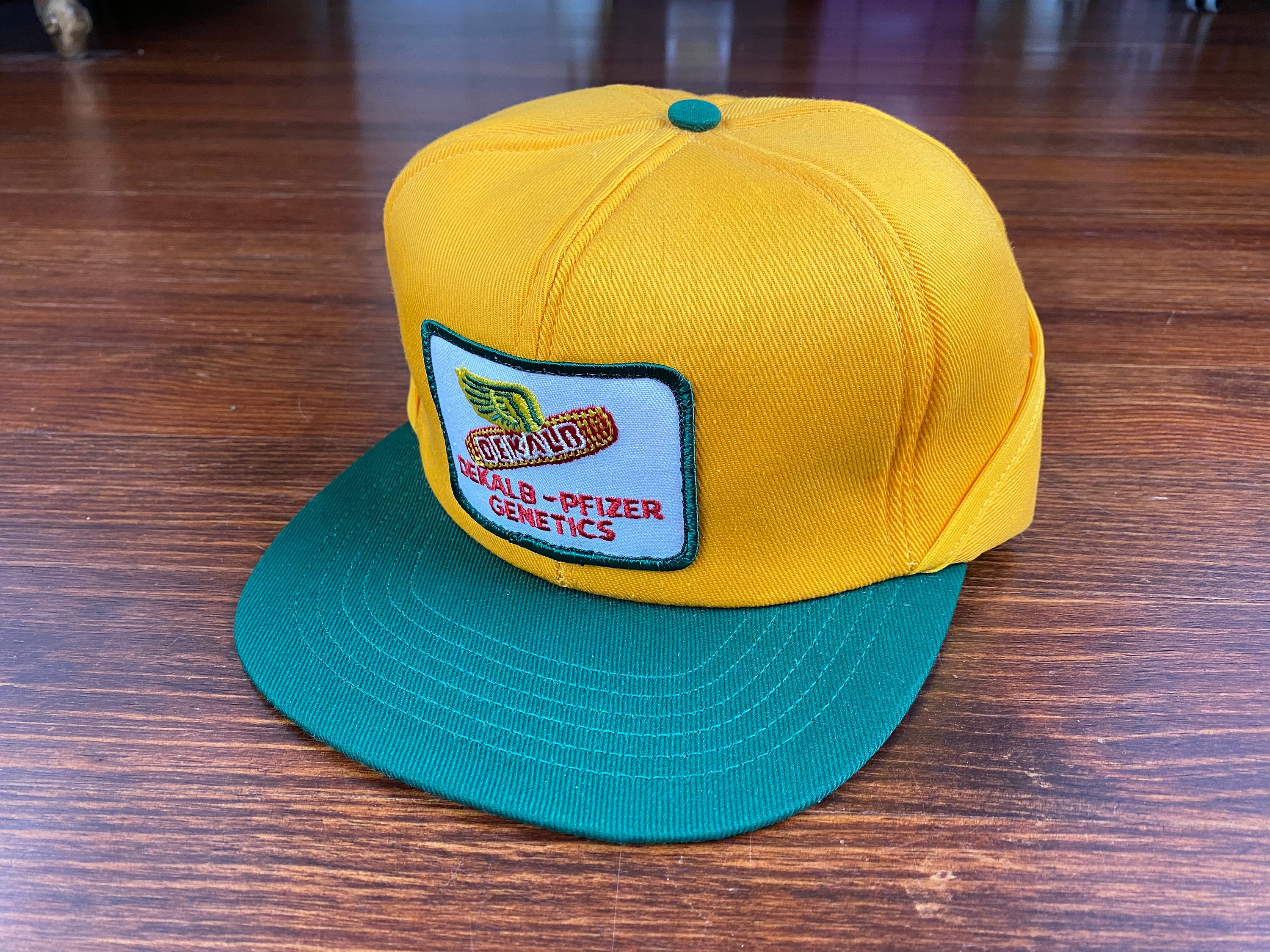 Vintage Dekalb hat 80s dekalb trucker hat dekalb ear flap hat | Etsy