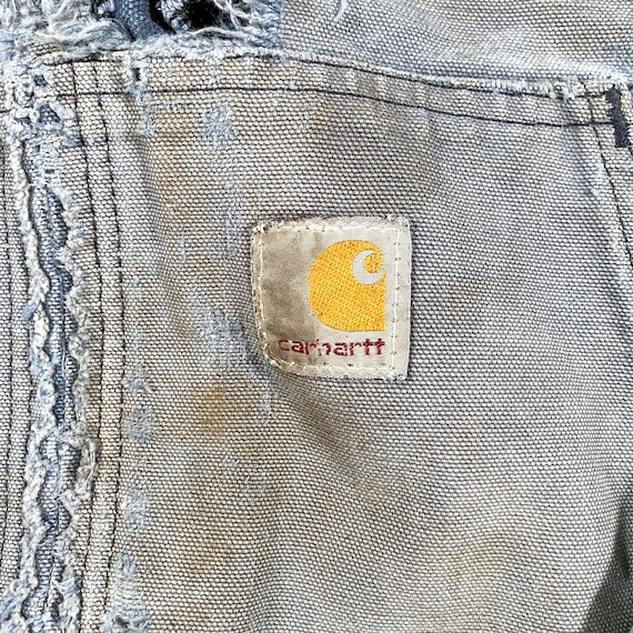 Vintage Y2K Carhartt Thrashed Active Work Jacket - image 4