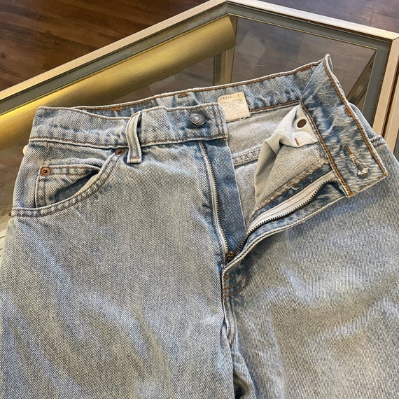 Vintage 1997 Levis 950 Light Wash Jeans - image 6