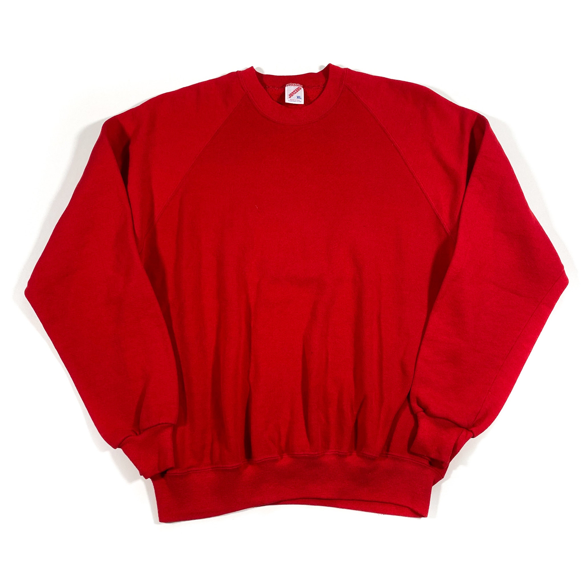 vintage sweatshirt red