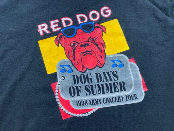 Vintage Red Dog Concert shirt 90s red dog shirt 1… - image 8