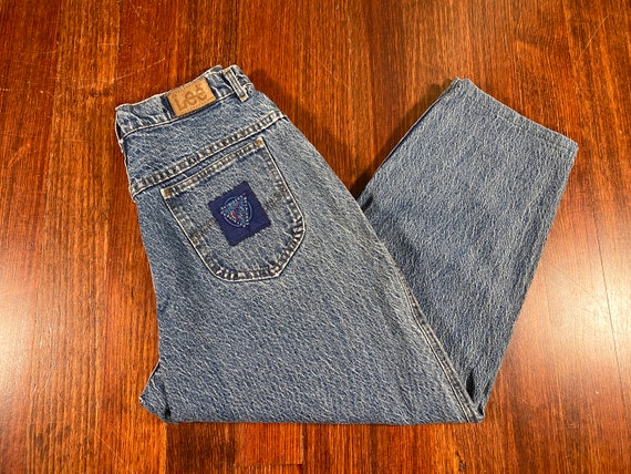 Vintage Lee Jeans 90s lee denim lee acid washed je