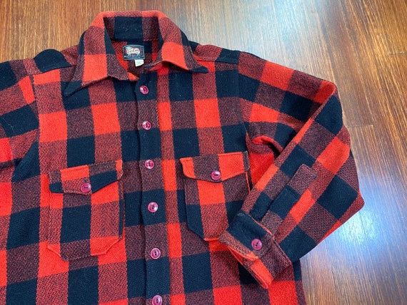Vintage Woolrich Shirt Jacket 50s woolrich flannel