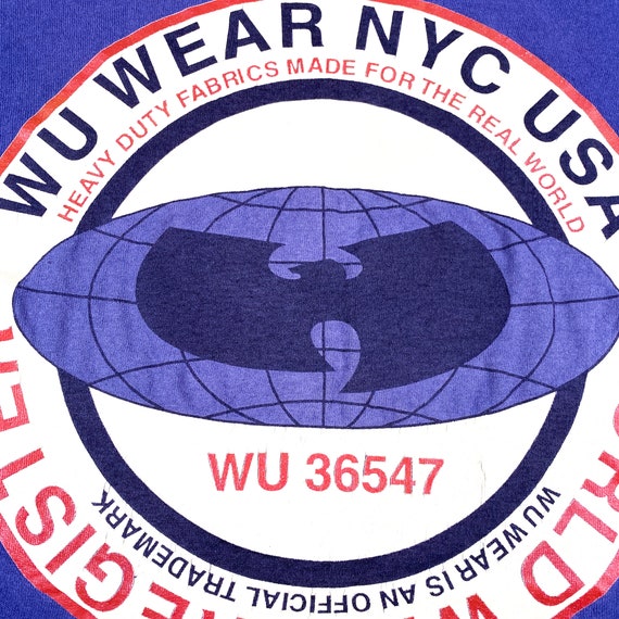 Vintage Wu Wear shirt 90s wuwear tshirt 90s wu we… - image 3