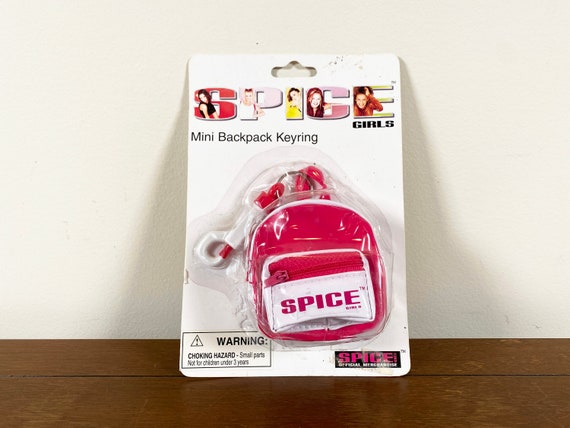 Vintage Spice Girls Backpack Keychain vintage spic