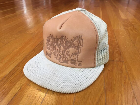 vintage budweiser hat