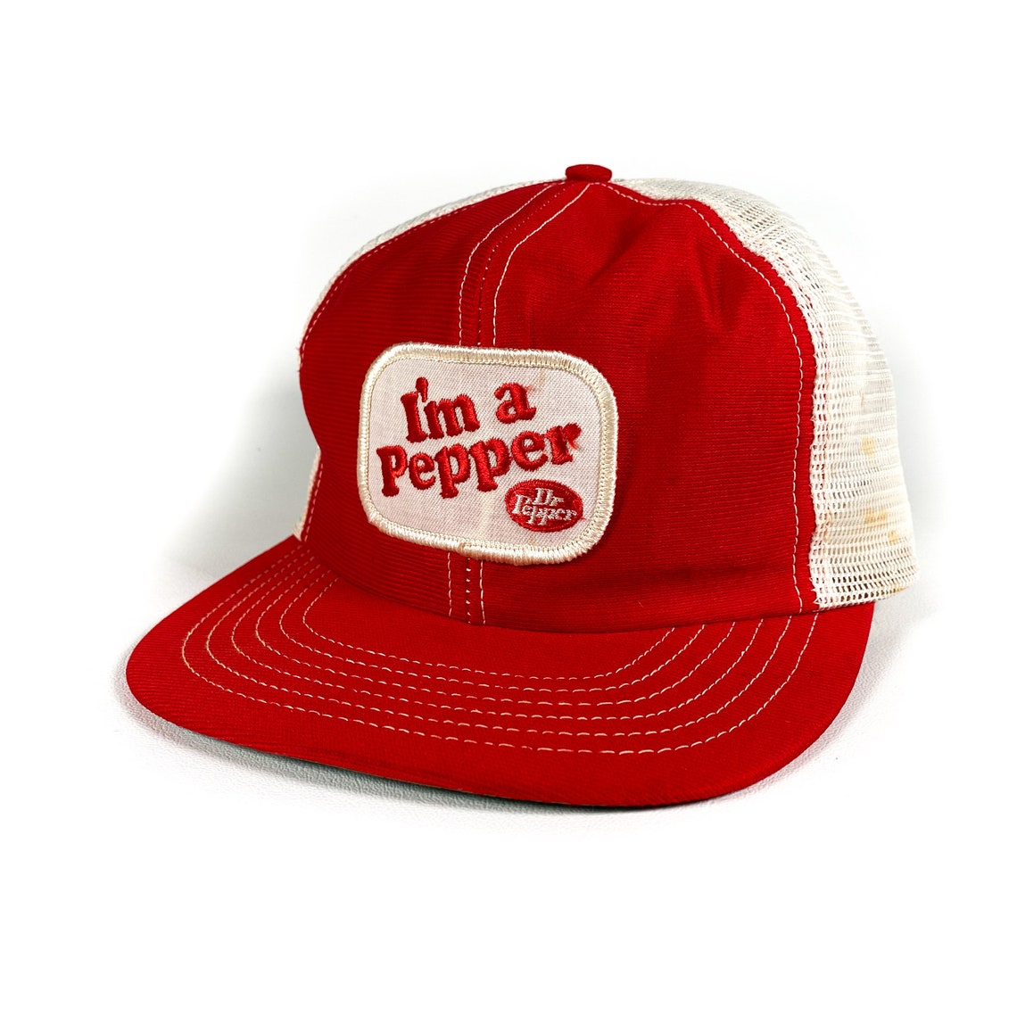 Vintage Dr Pepper Hat 80s dr pepper cap dr pepper soda hat Etsy