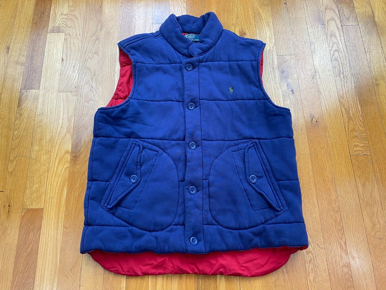 polo bear vest