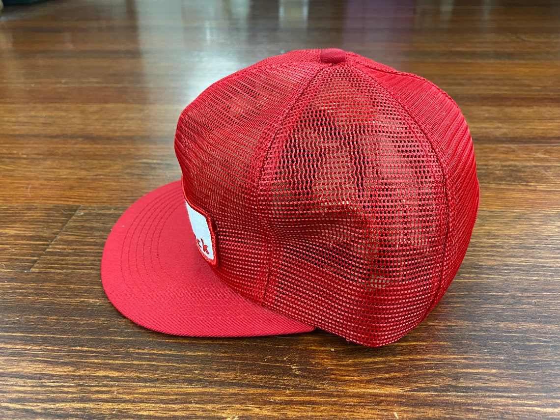 Casquette Trucker Vintage Années 80 Erny's Fertilizer Service - USA, Mesh, Neuve Sans étiquette