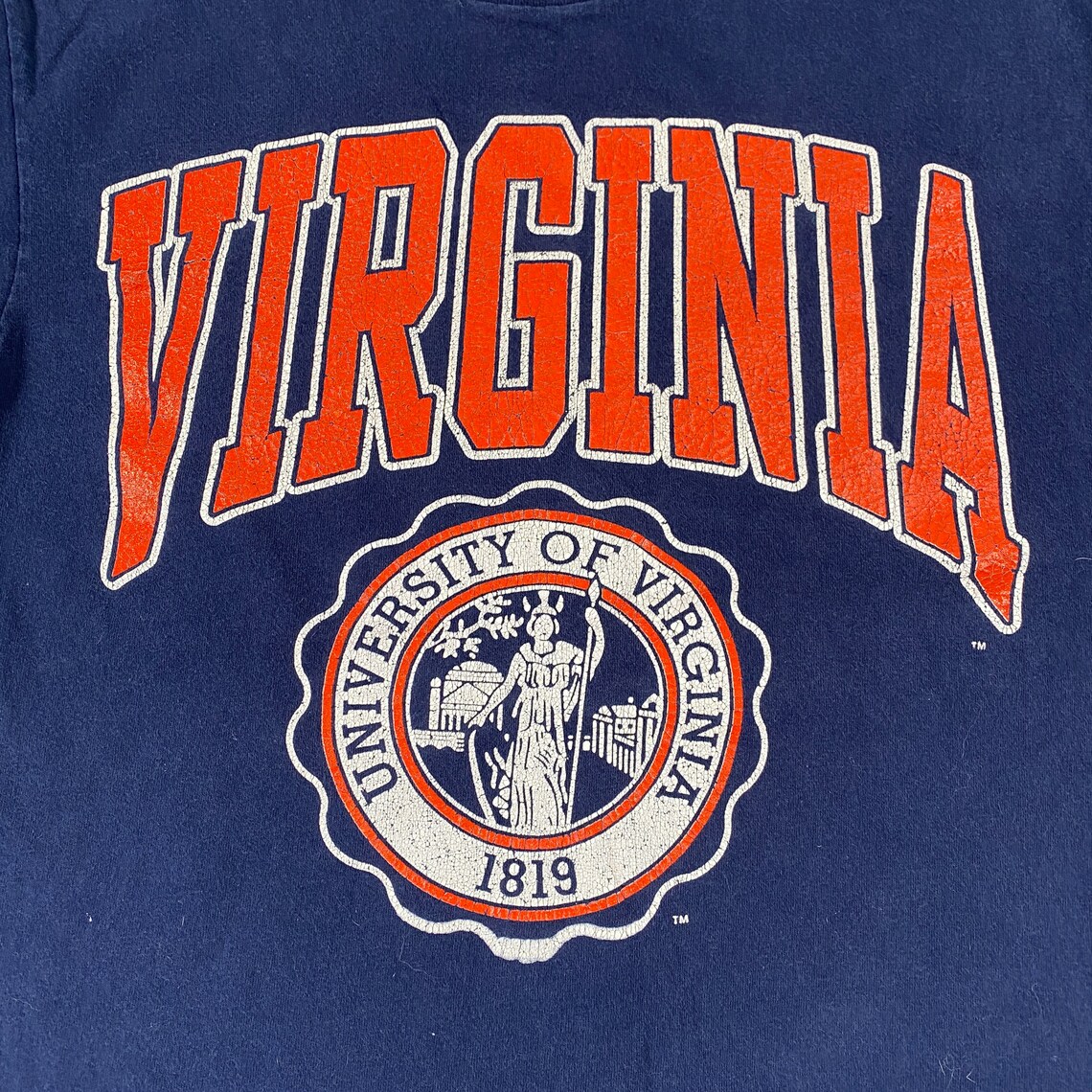 Vintage UVA Shirt 90s UVA tshirt university of va shirt Etsy