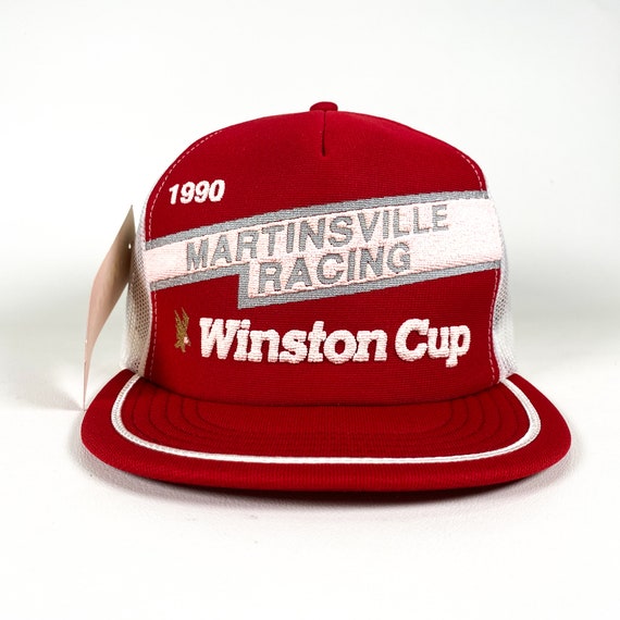 Vintage 1990 Winston Cup Hat 90s winston trucker hat … Gem