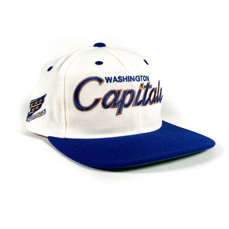 Vintage Washington Caps Script Hat 90s 
