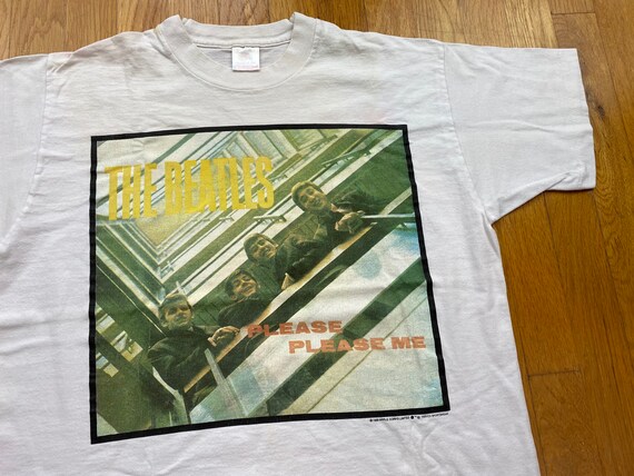 Vintage Beatles Please Please Me shirt 90s the bea