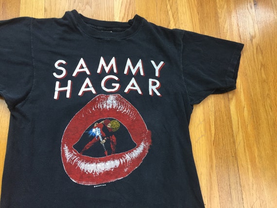 Vintage Sammy Hagar shirt 80s Sammy 