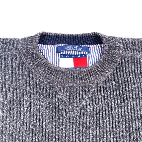 Vintage Tommy Hilfiger Sweater 90s Tommy Hilfiger… - image 4