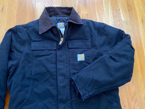 Vintage Carhartt jacket 90s carhartt black coat ca