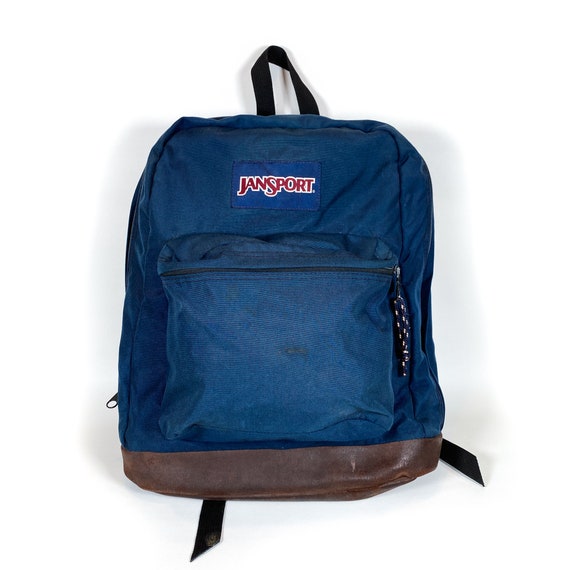 Vintage Jansport backpack 90s jansport blue backpack made in | Etsy