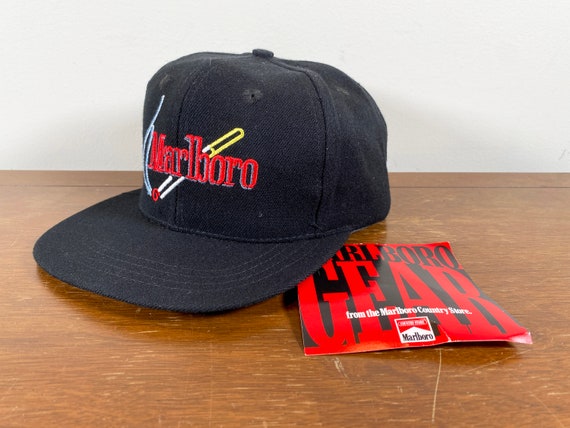 Vintage Marlboro hat 90s marlboro man hat marlboro