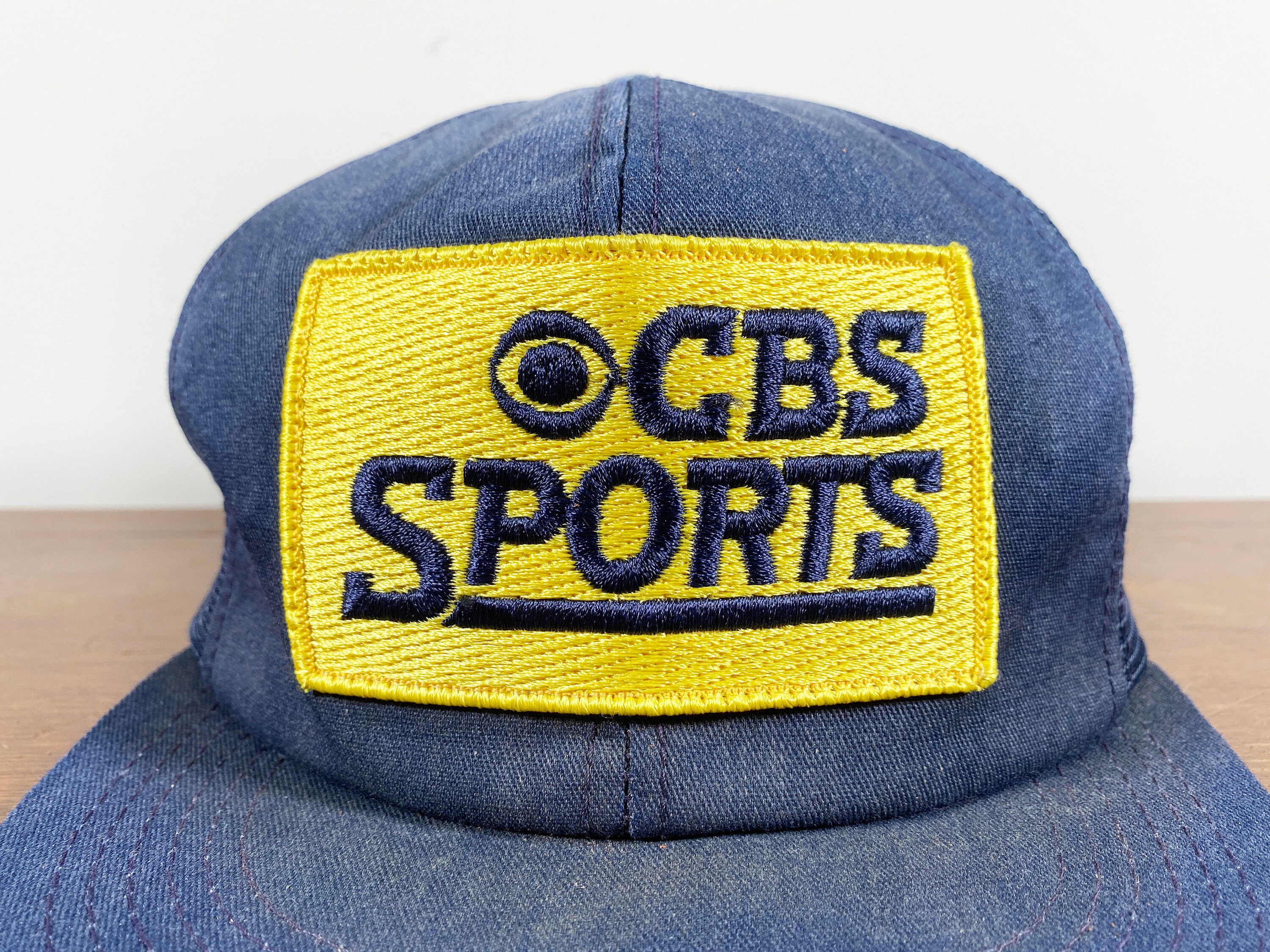 Vintage CBS Sports hat 80s CBS Sports cap CBS Sports trucker Etsy