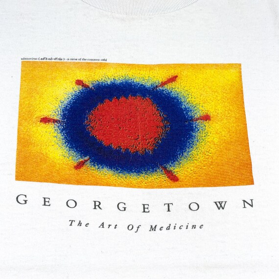 Vintage Georgetown Medicine Shirt 90s georgetown … - image 2