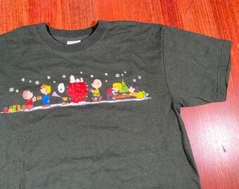 Kids Snoopy And Woodstock T Shirt Vintage Peanuts T Shirt Etsy