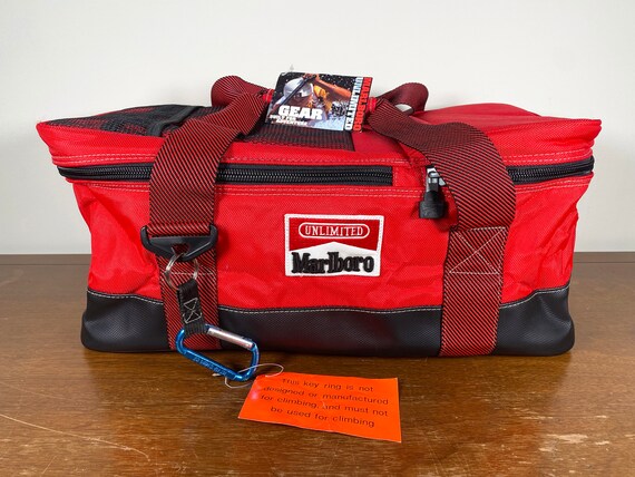 Vintage Marlboro Insulated Duffel bag 90s marlboro