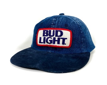 Vintage Bud Light Hat 90s Bud Light Cap 