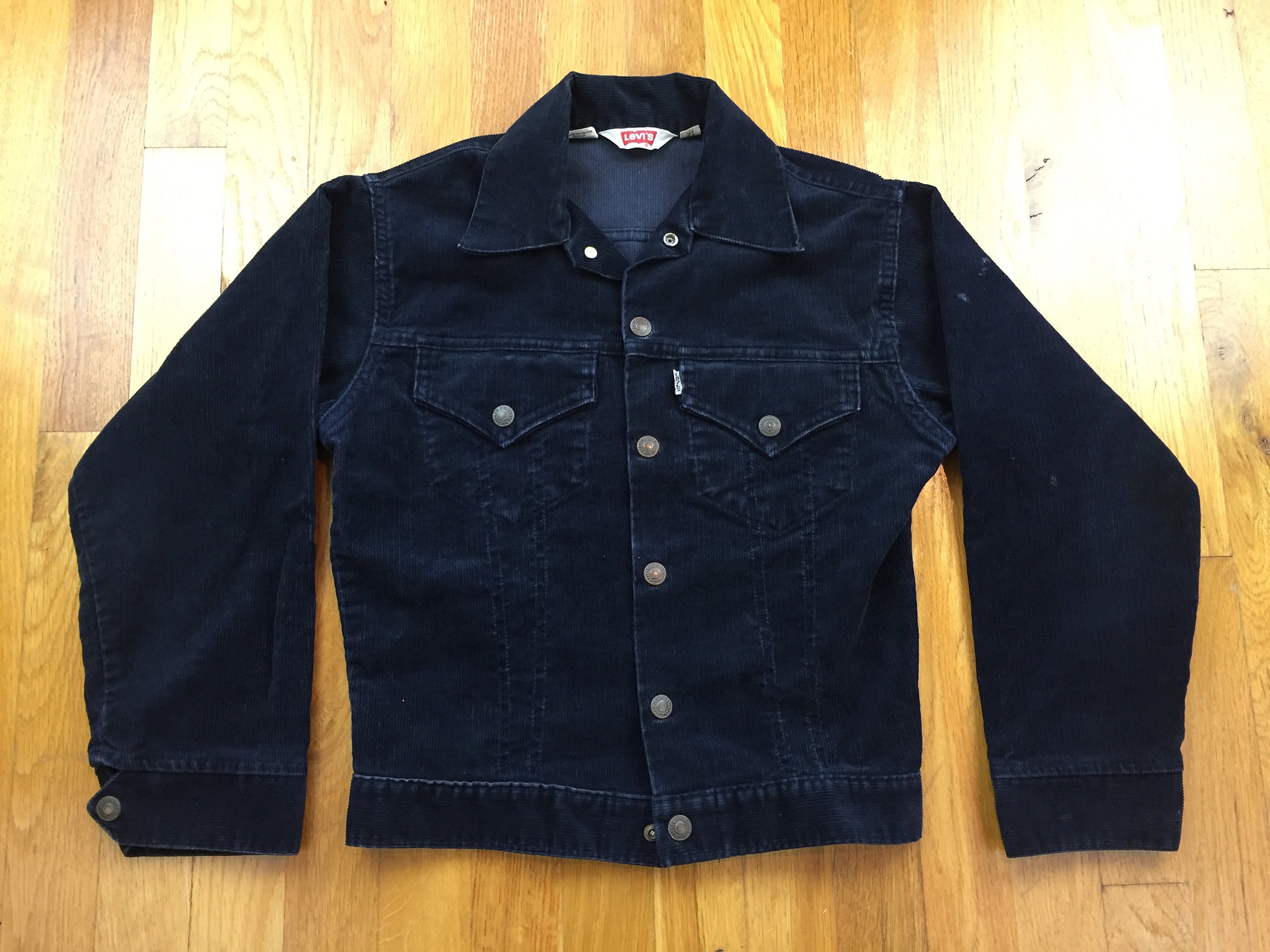levis blue corduroy jacket