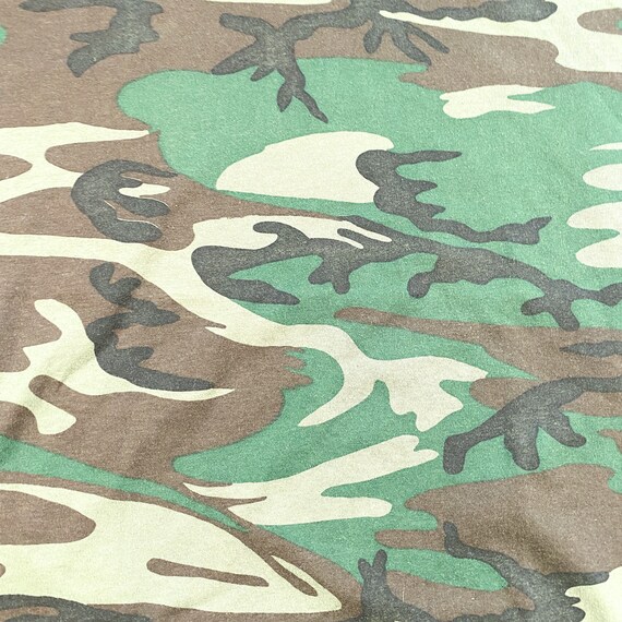 Vintage Camo tshirt 90s camo shirt 90s 