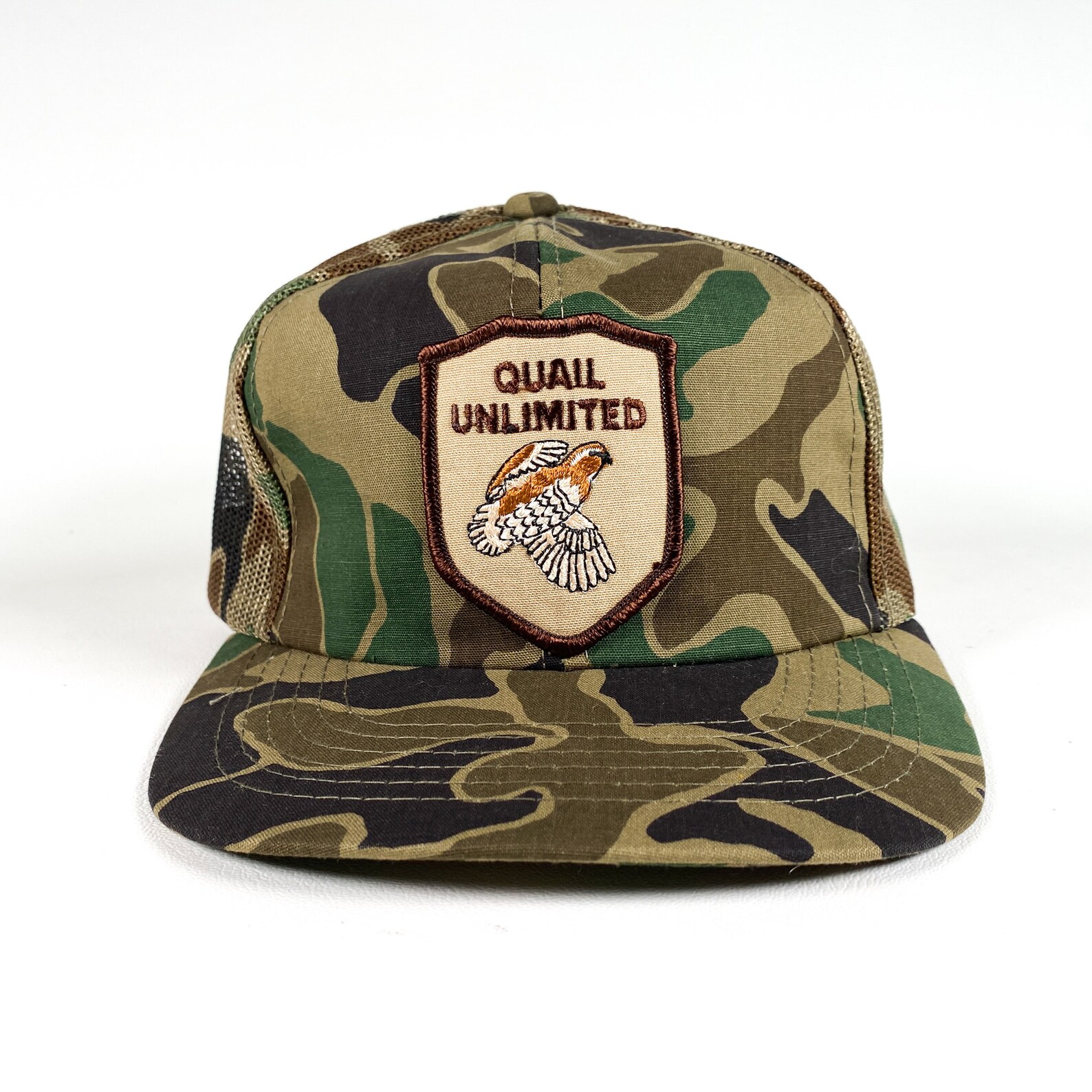 Vintage Quail Unlimited Hat 80s Quail Unlimited cap vintage Etsy