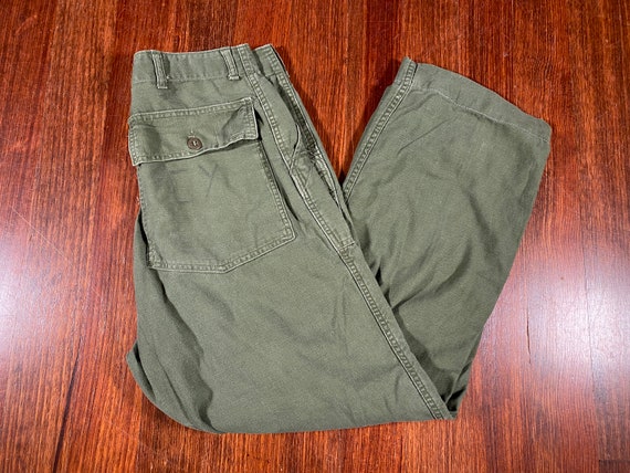 Vintage Vietnam Pants 60s vietnam cargo pants viet