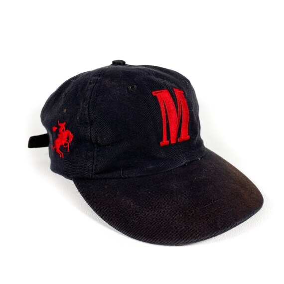 Vintage Marlboro Hat Strapback Black 