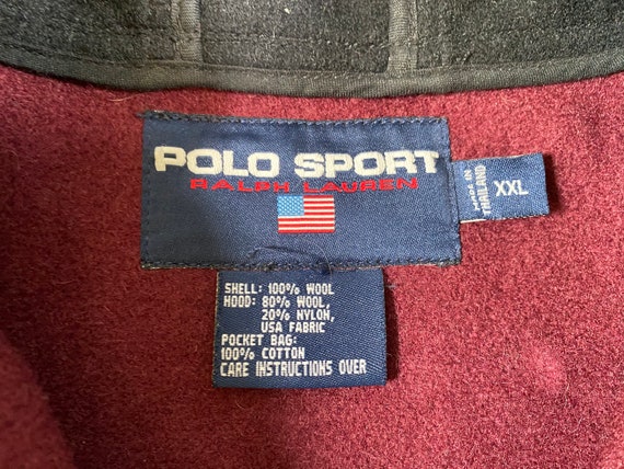 Vintage Polo Sport Track Team jacket 90s polo spo… - image 7