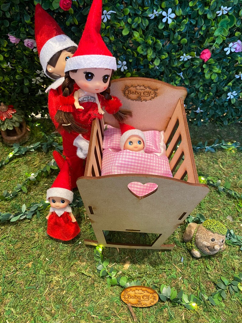 Baby elf crib Etsy