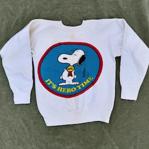Vintage 70s Snoopy Sweatshirt - Etsy