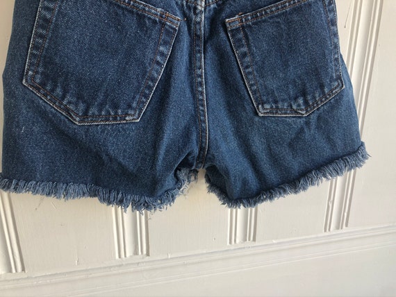 Vintage high waist CK Calvin Klein denim shorts 2… - image 5