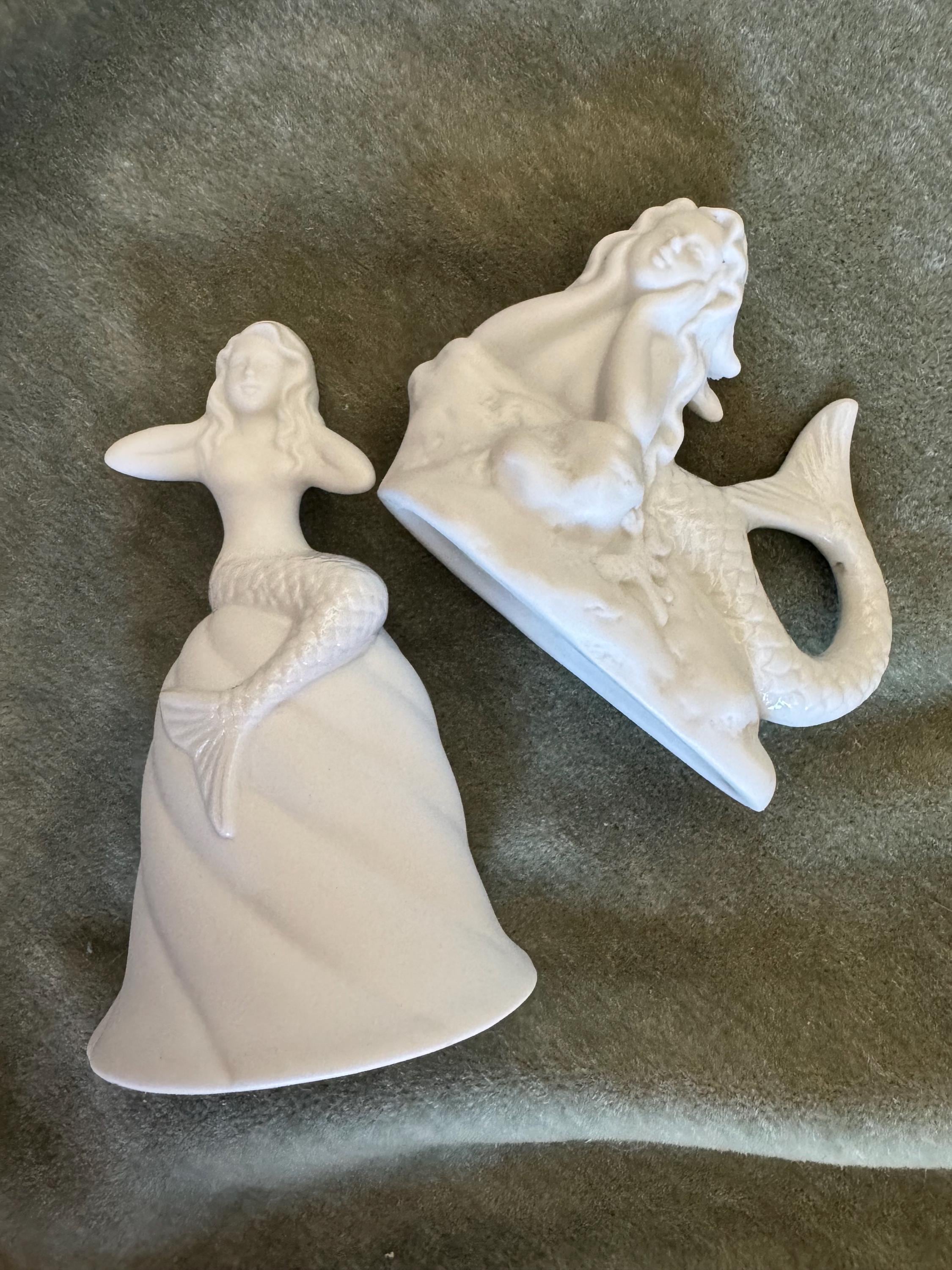 Vintage Japan Ceramic Mermaids - Etsy