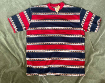 Vintage 60s 70s Deadstock Jantzen T Shirt, Single Stitch Made in 