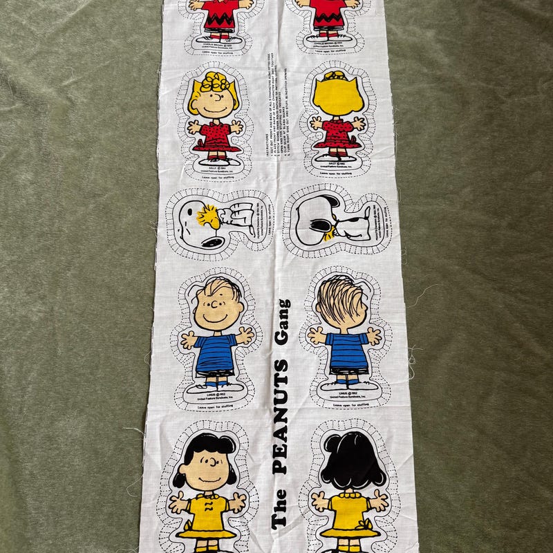 Snoopy Panel - Etsy