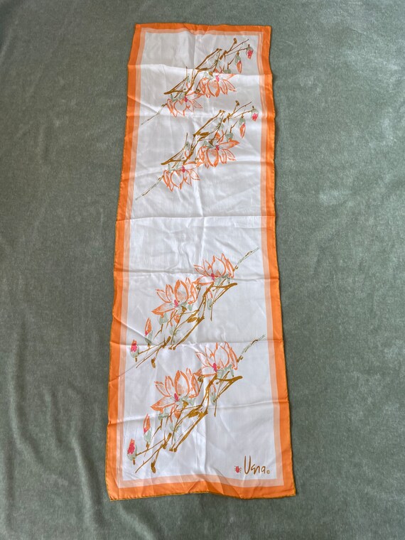 Vintage Vera Neumann oblong silk scarf made in Ja… - image 2