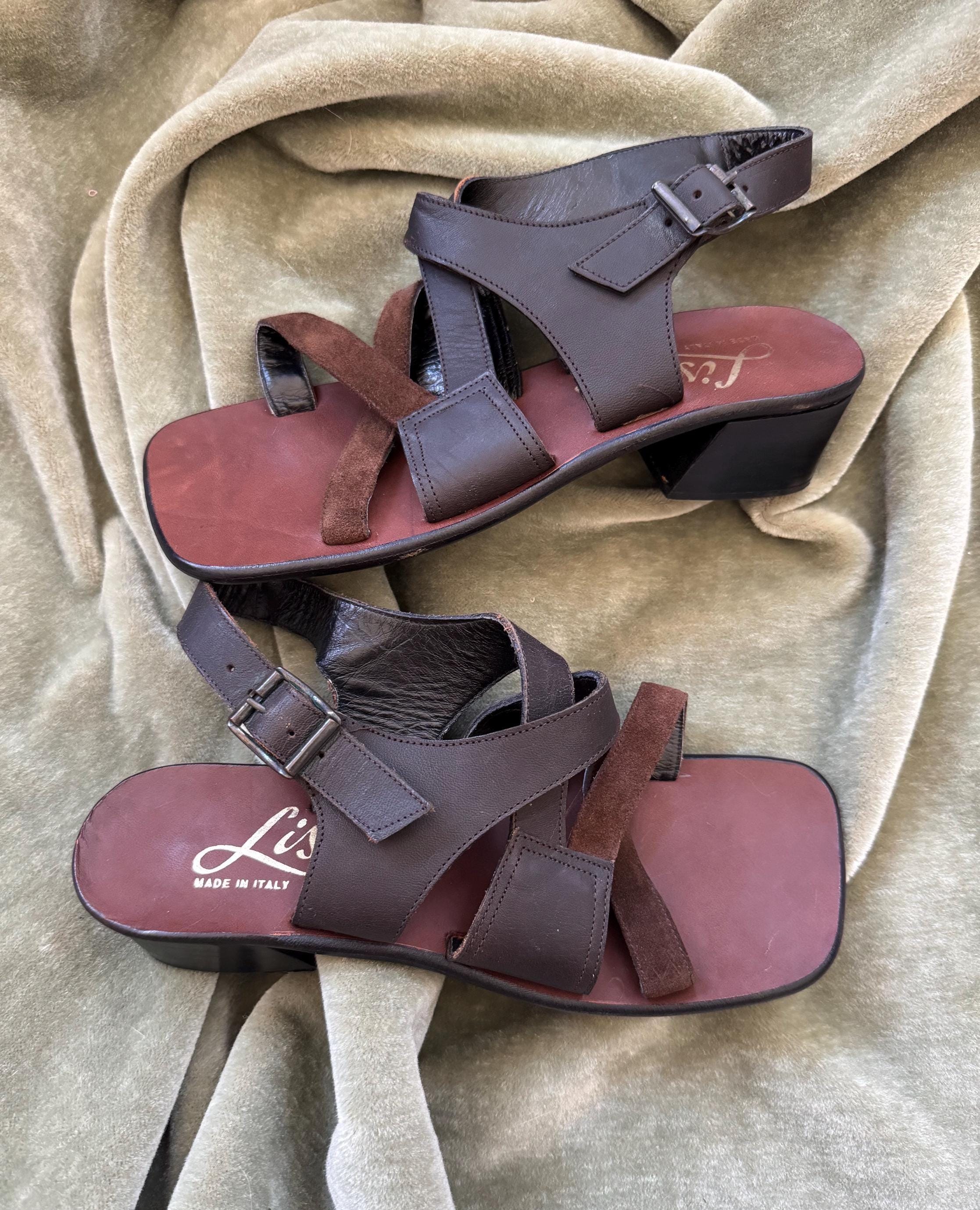 Bally Criss-cross Black Leather Sandals Size 9.5M Women main image 2