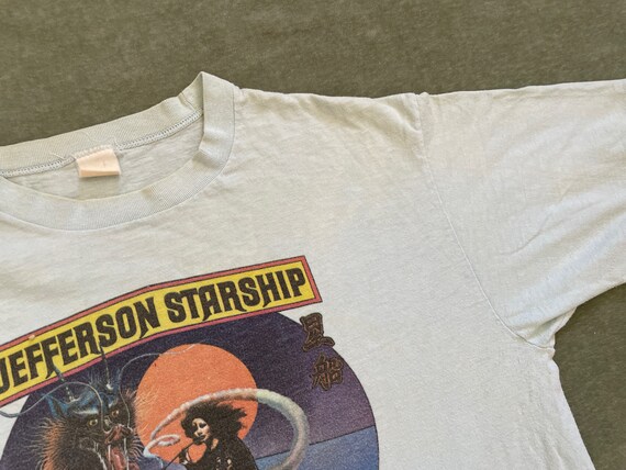 Vintage 1970s Jefferson Starship Spitfire T-Shirt (L) View 6