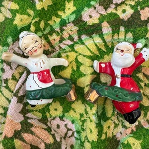 Japan Mr Mrs Santa - Etsy
