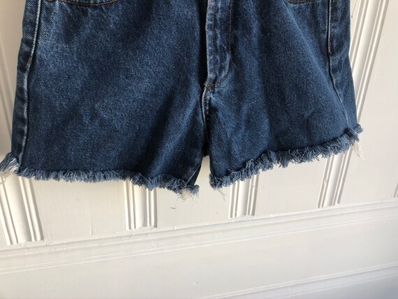 Vintage high waist CK Calvin Klein denim shorts 2… - image 8