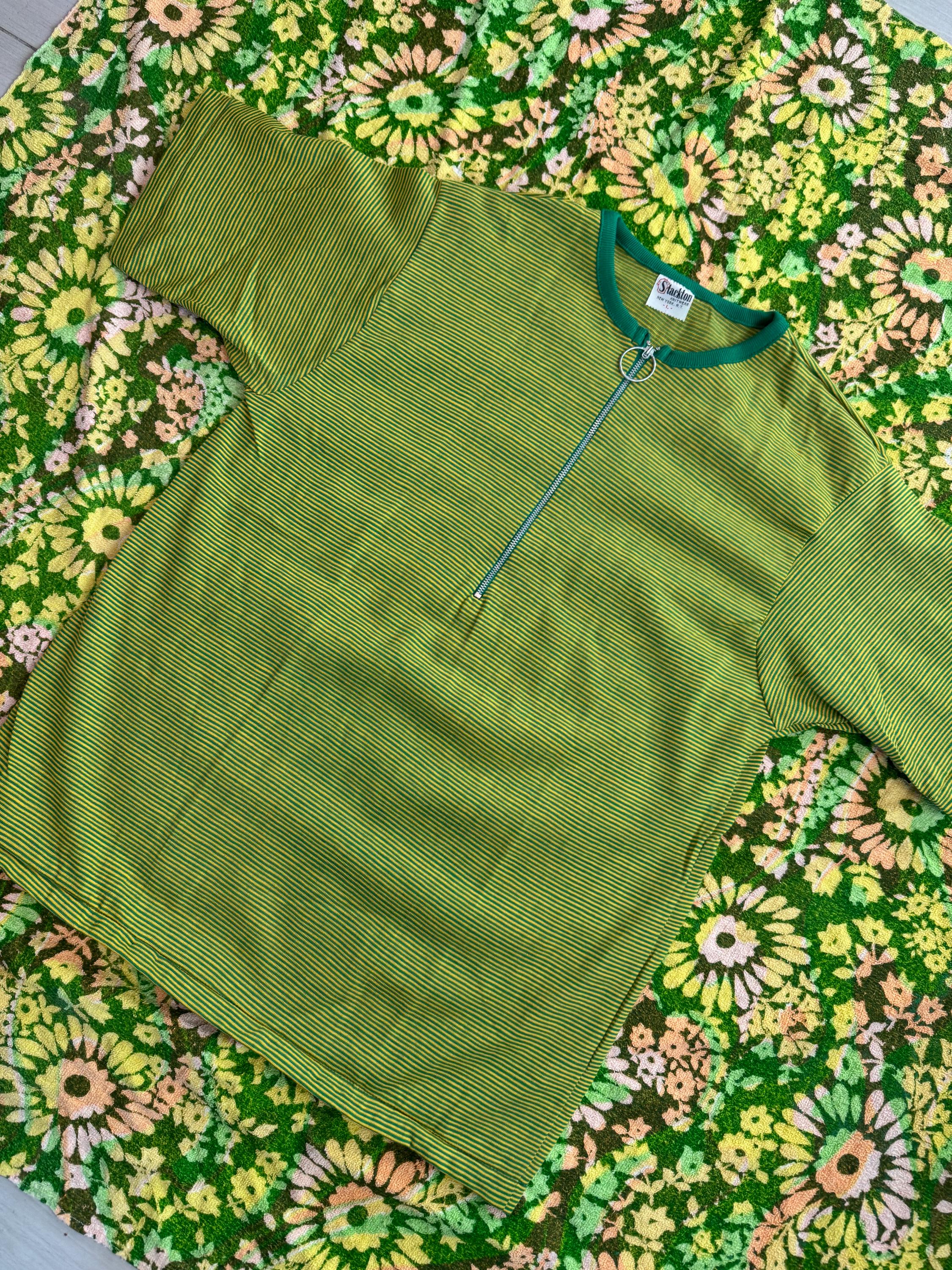 60s Striped Shirt - Etsy