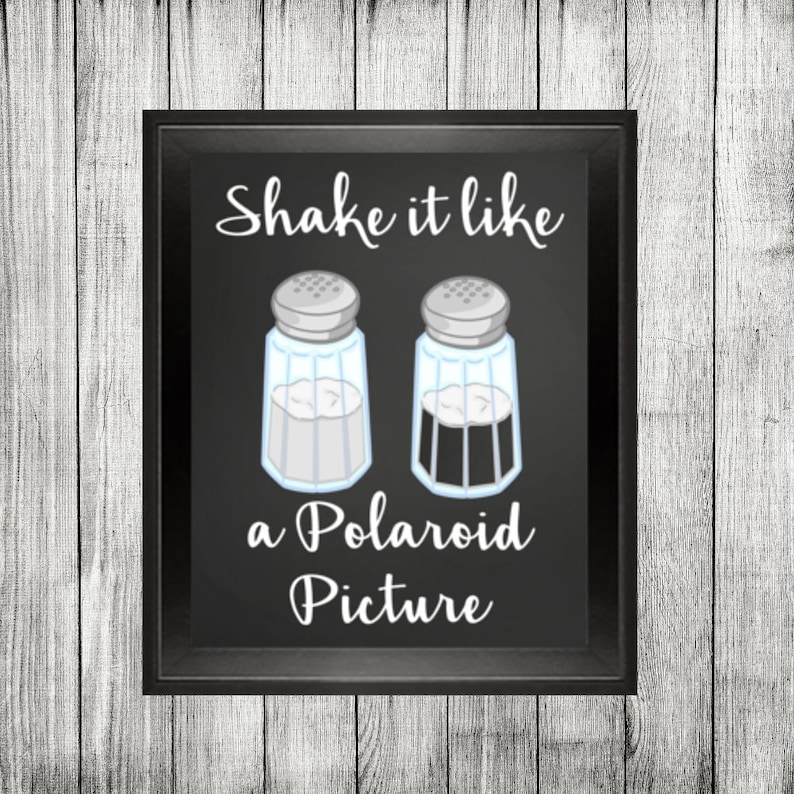 shake it funny quote print kitchen print kitchen wall art