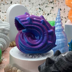 Glow-in-the-Dark & Multicolor Shell Add-On for Hermes the Articulated Hermit Crab – Extra Shell Accessory
