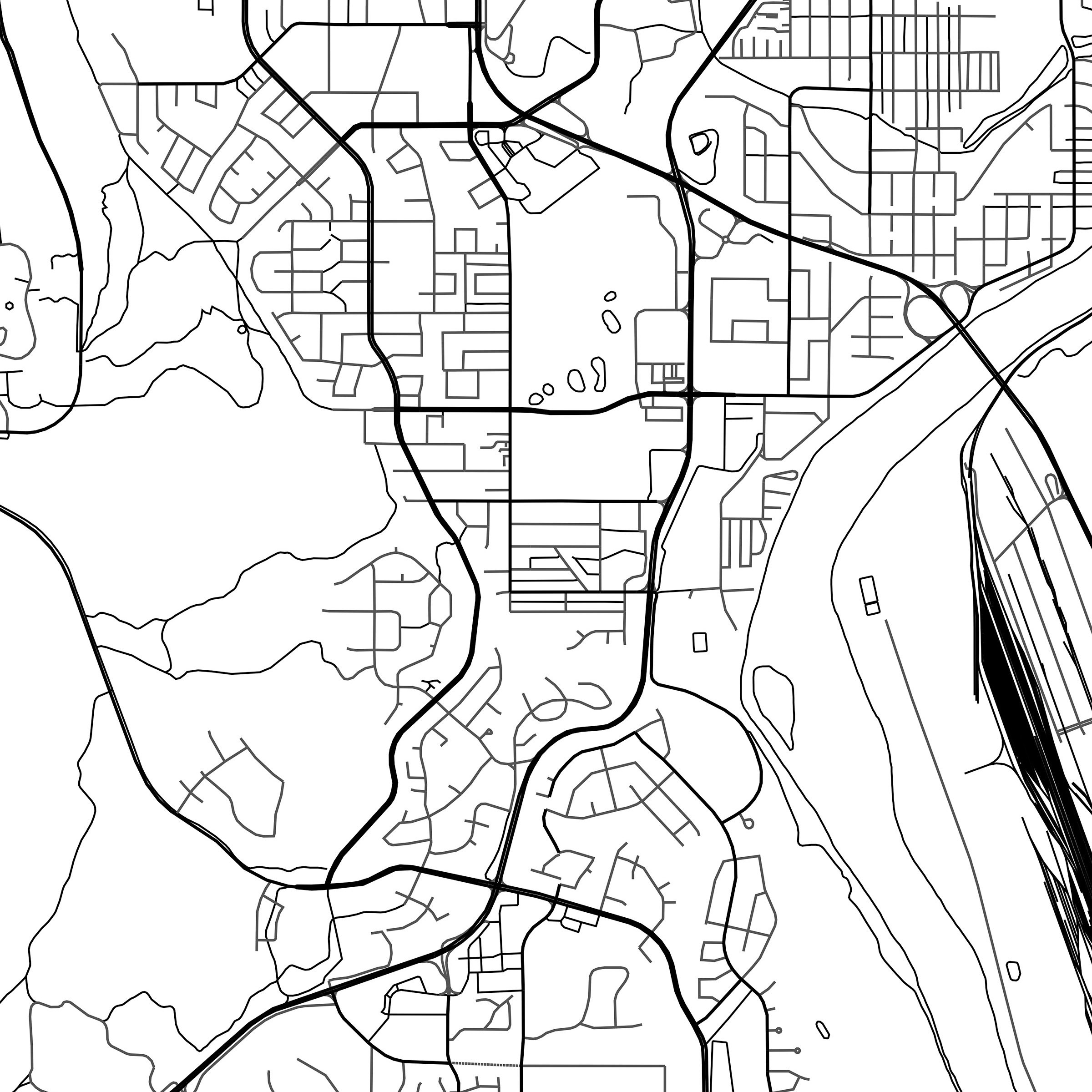 Prince Map Print Map of Prince British Etsy