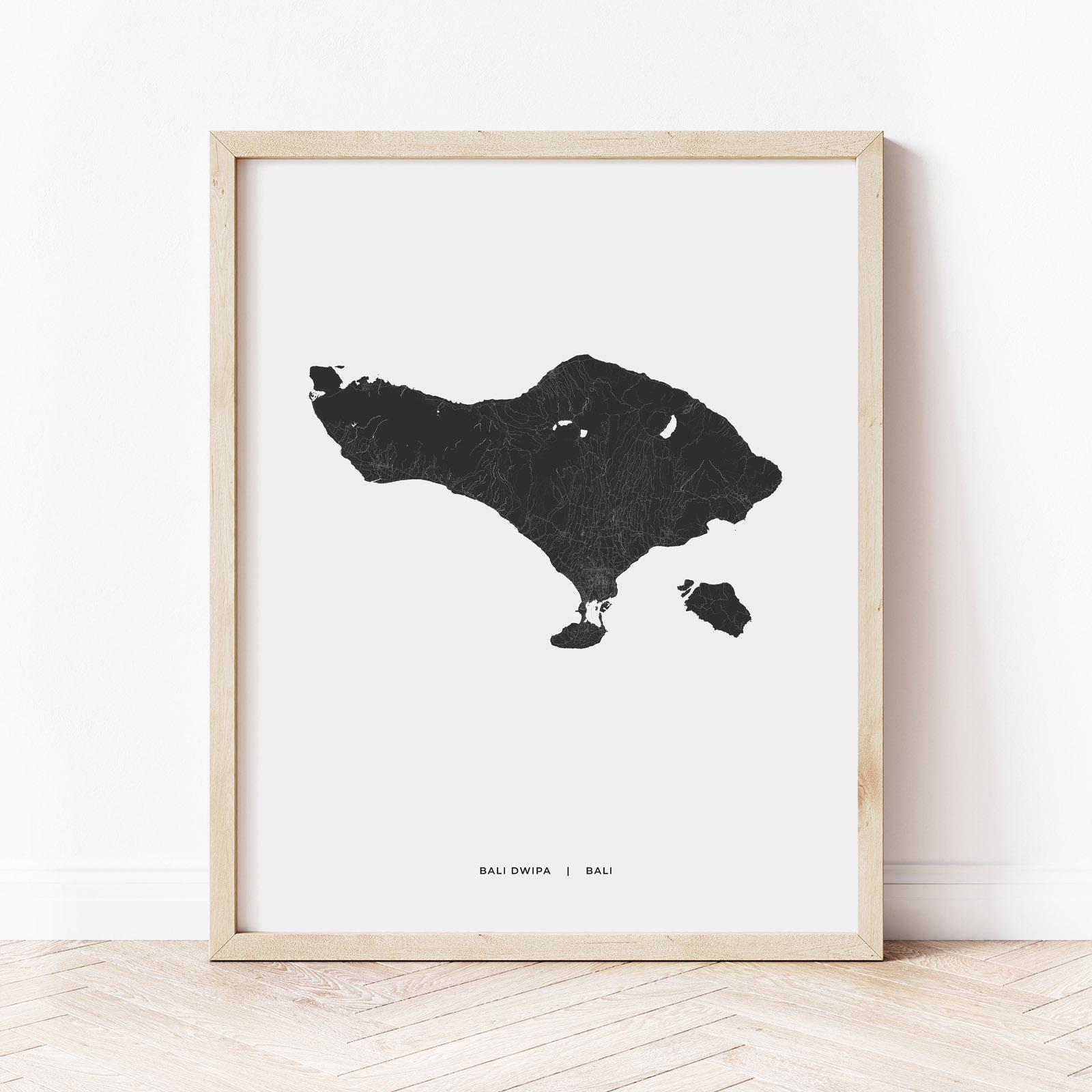 バリ島の地図 - Etsy 日本