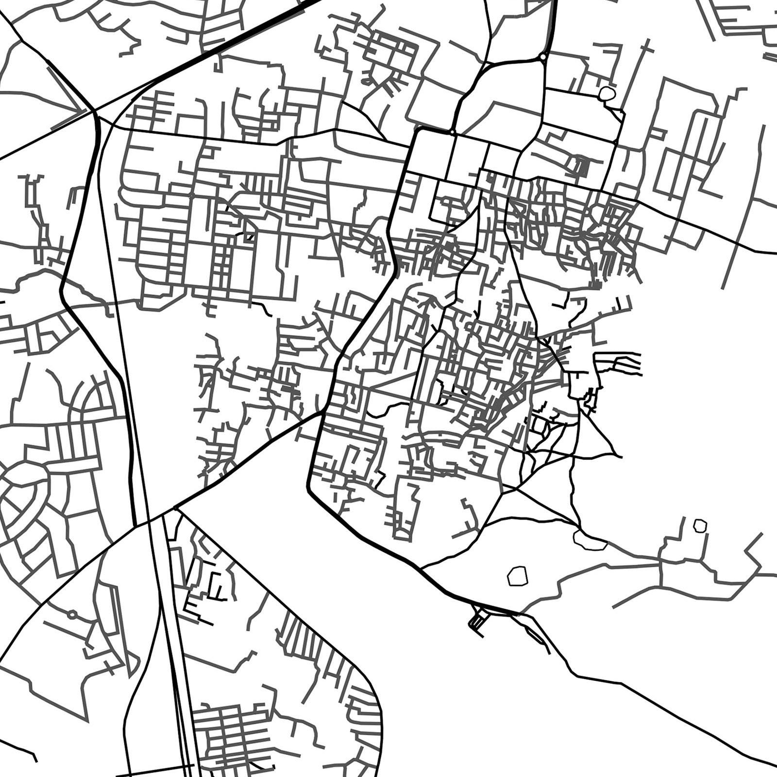 Ranchi Map Print | Map of Ranchi India | Digital Download - Etsy